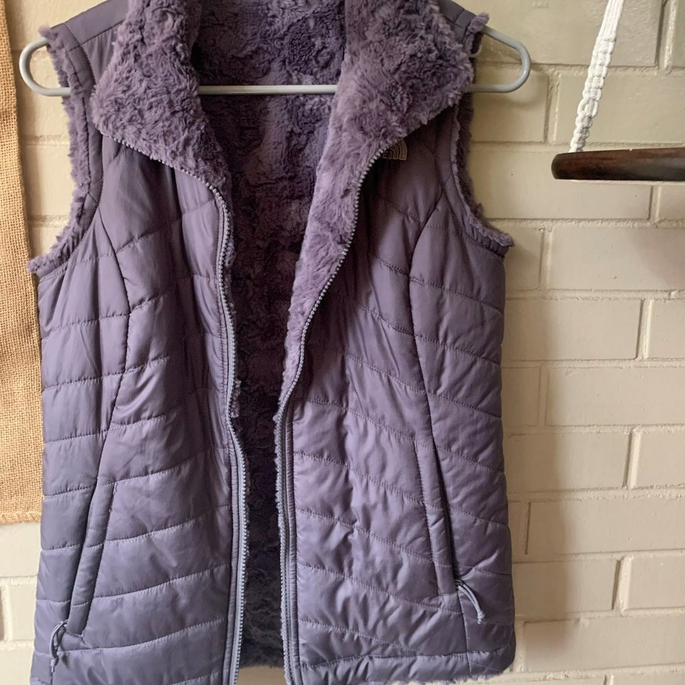 North Face Insulated Reversible Vest - Women's, Size: Small, Color: Purple